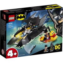 Lego Super Héroes DC- Caza del Pingüino en la Batlancha