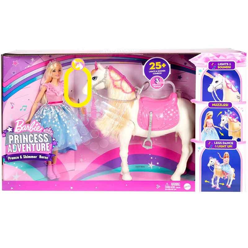 Barbie una aventura de shops caballos