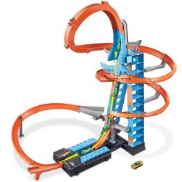 Hot Wheels Torre de Choques en el Aire
