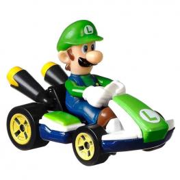 Hot Wheels Coche Mario Kart Luigi