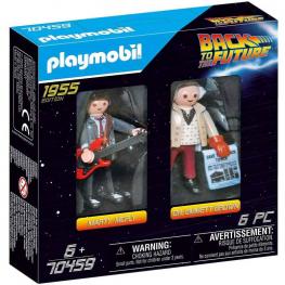 Playmobil Back to the Future Marty Mcfly y Dr. Emmett Brown