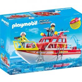 Playmobil 70147 - City Action: Barco de Rescate