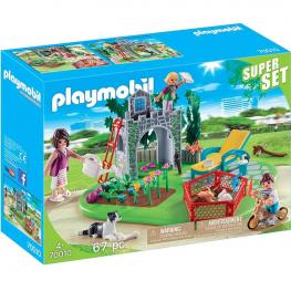 Playmobil SuperSet Familia en el Jardín