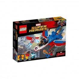 LEGO SUPER HEROES CAPITAN AMERICA JET