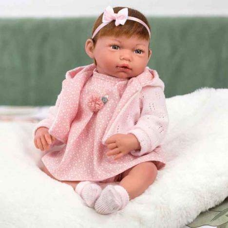 Reborn Daniela con Pelo 38 cm.