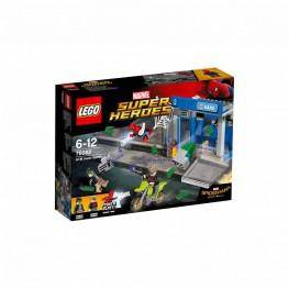 LEGO SUPER HEROES SPIDERMAN ATRACO AL CAJERO AUTOMATICO