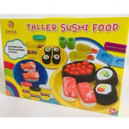 Caja Plastelina Taller de Sushi