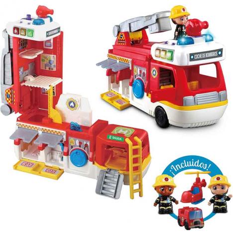Camión de Bomberos 2 en 1