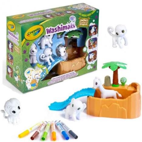 Washimals Safari con 4 Figuras