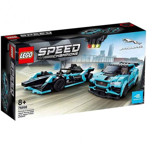 Lego Speed Champions - Formula E Panasonic Jaguar Racing GEN2 car & Jaguar I-PACE eTROPHY