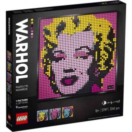 Lego Marylin Monroe by Andy Warhol