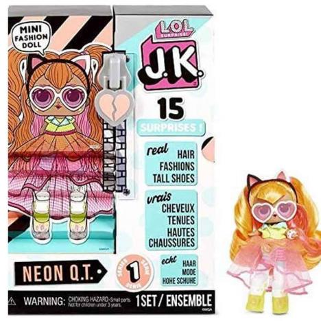 L.O.L. Surprise J.K. Neon Q.T. Mini Fashion Doll