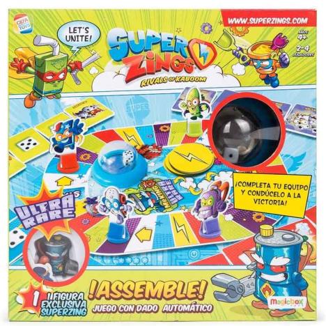 Superzings Juego de Mesa Assemble Mr King