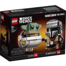 Lego Star Wars - Brick Headz The Mandalorian and the Child
