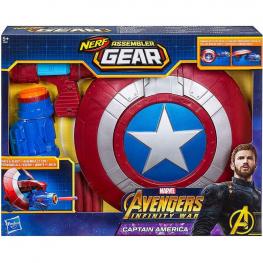 Avengers - Capitán América Escudo Nerf