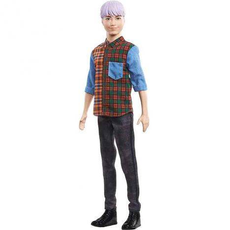 Ken Fashionista - Muñeco Ken Pelo Violeta