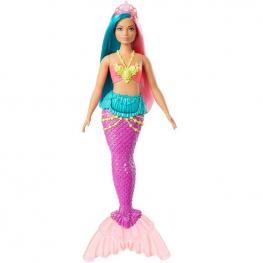 Barbie Dreamtopia Sirenas - Pelo Turquesa y Rosa.