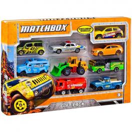 Matchbox Pack 9 Vehículos Surtidos