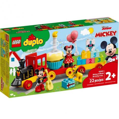 Lego Duplo - Tren de Cumpleaños de Mickey y Minnie