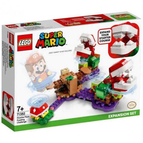 Lego Super Mario - Set de Expansión: Desafío desconcertante de las Plantas Piraña V29