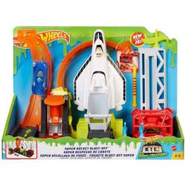 Hot Wheels Pista Super Despegue de Cohete