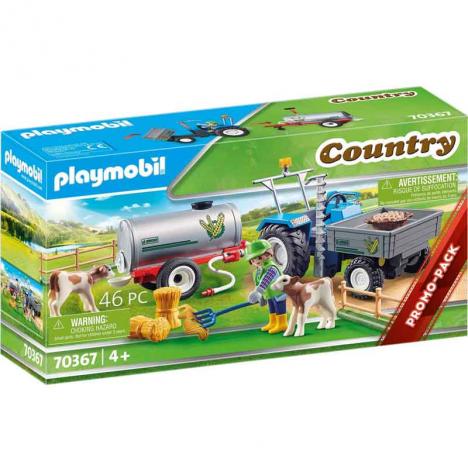Playmobil - Country: Tractor de Carga con Tanque