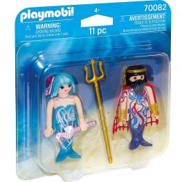 Playmobil - Duo Pack Rey del Mar y Sirena