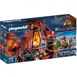 Playmobil - Novelmore: Mina de Lava de los Bandidos de Burnham