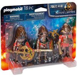 Playmobil - Novelmore: Set de 3 Bandidos de Burnham