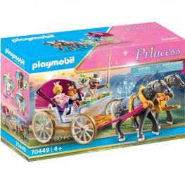 Playmobil - Princess: Carruaje Romántico Tirado por Caballos