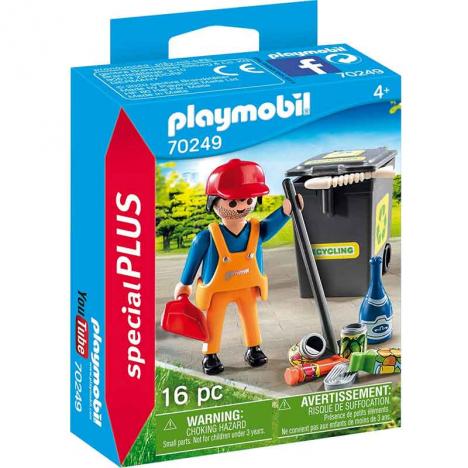 Playmobil  - Special Plus: Barrendero