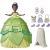 Mini Princesas Disney - Tiana con Vestido y Accesorios