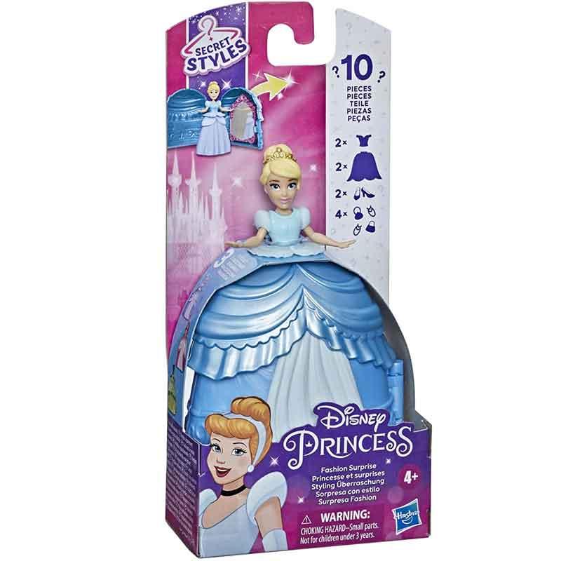 frío Eliminar Etna Comprar Mini Princesas Disney - Cenicienta con Vestido y Accesorios de  HASBRO- Kidylusion