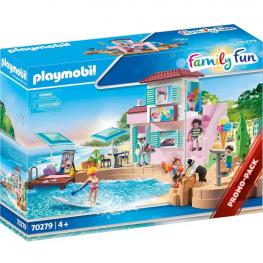Playmobil 70279 - Family Fun: Heladería en el Puerto