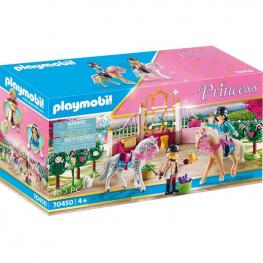 Playmobil 70450 - Princess: Clases de Equitación en el Establo