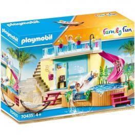 Playmobil - Family Fun: Bungaló con Piscina