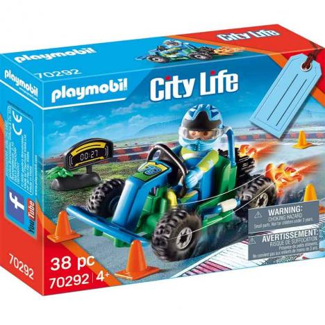 Playmobil - City Life: Set Go-Kart