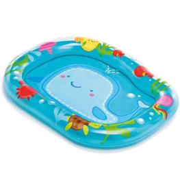 Piscina Hinchable Ballena 112X84X13 cm