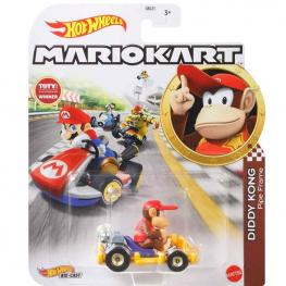 Hot Wheels Coche Mario Kart Diddy Kong