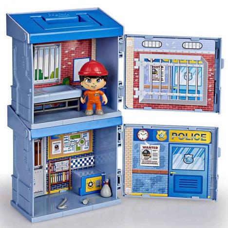 Pin y Pon Action Boxes Policía