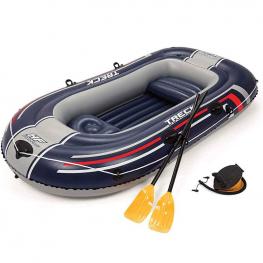Barca Hinchable Treck 2 con Remos e Hinchador 255X127X41 cm