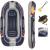 Barca Hinchable Treck 2 con Remos e Hinchador 255X127X41 cm