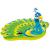 Isla Pavo Real Hinchable 193x163x94 cm