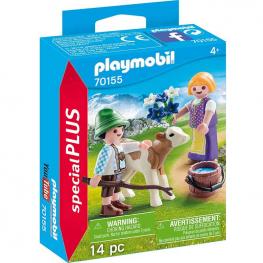 Playmobil  - Special Plus: Niños con Ternero