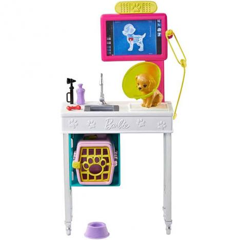 Barbie Playset "Yo Quiero Ser" - Clínica Veterionaria