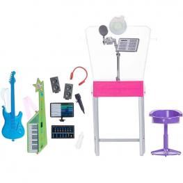 Barbie Playset "Yo Quiero Ser" - DJ Estudio de Grabación