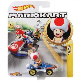 Hot Wheels Coche Mario Kart Toad