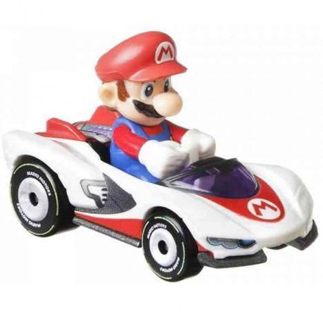 Hot Wheels Coche Mario Kart Mario