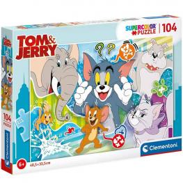 Puzzle Tom y Jerry 104 Piezas