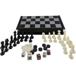 Ajedrez, Damas y Backgammon Magnético